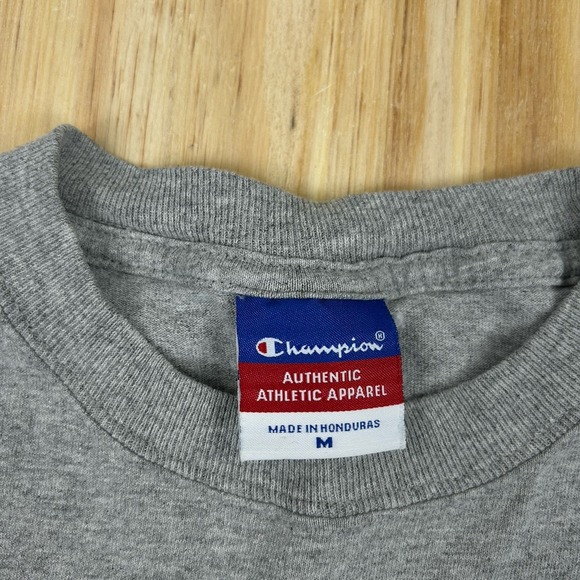 Villanova Wildcats Champion T-Shirt Size Medium Short Sleeve Gray - Picture 3 of 8